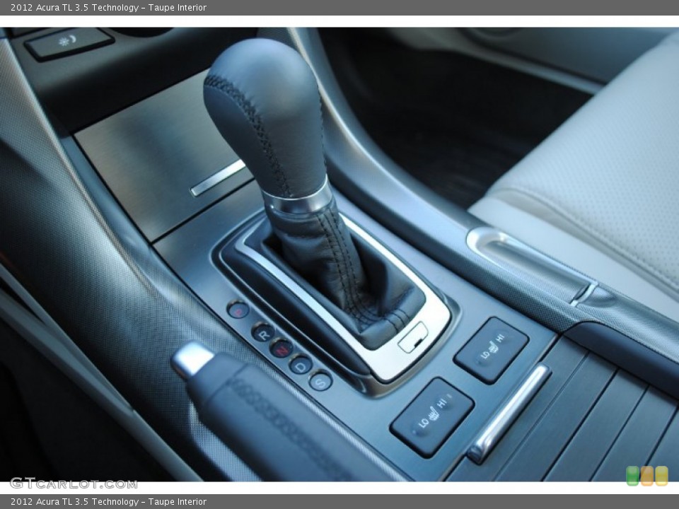 Taupe Interior Transmission for the 2012 Acura TL 3.5 Technology #55975318