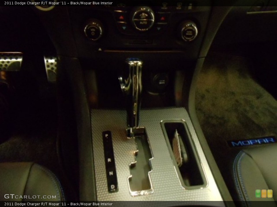 Black/Mopar Blue Interior Transmission for the 2011 Dodge Charger R/T Mopar '11 #55975588