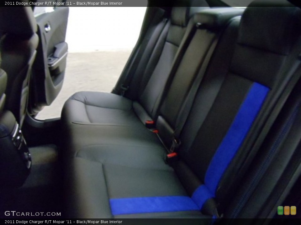 Black/Mopar Blue Interior Photo for the 2011 Dodge Charger R/T Mopar '11 #55975633
