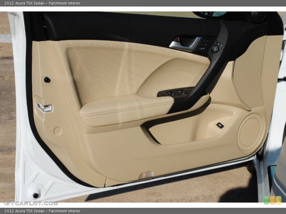 Parchment Interior Door Panel for the 2012 Acura TSX Sedan #55975711