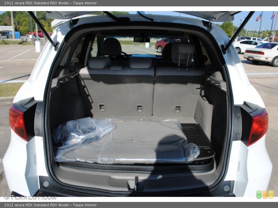 Taupe Interior Trunk for the 2012 Acura RDX  #55976029