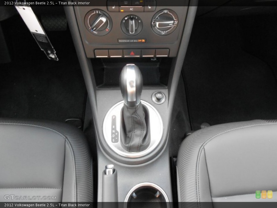 Titan Black Interior Transmission for the 2012 Volkswagen Beetle 2.5L #55976677
