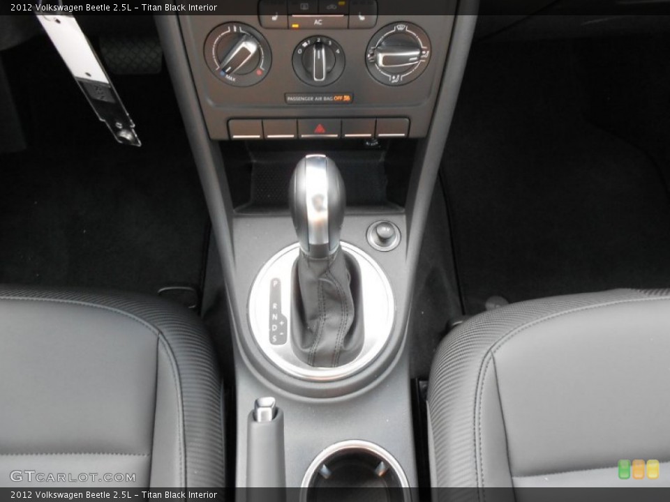 Titan Black Interior Transmission for the 2012 Volkswagen Beetle 2.5L #55976677