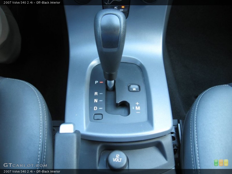 Off-Black Interior Transmission for the 2007 Volvo S40 2.4i #55979281
