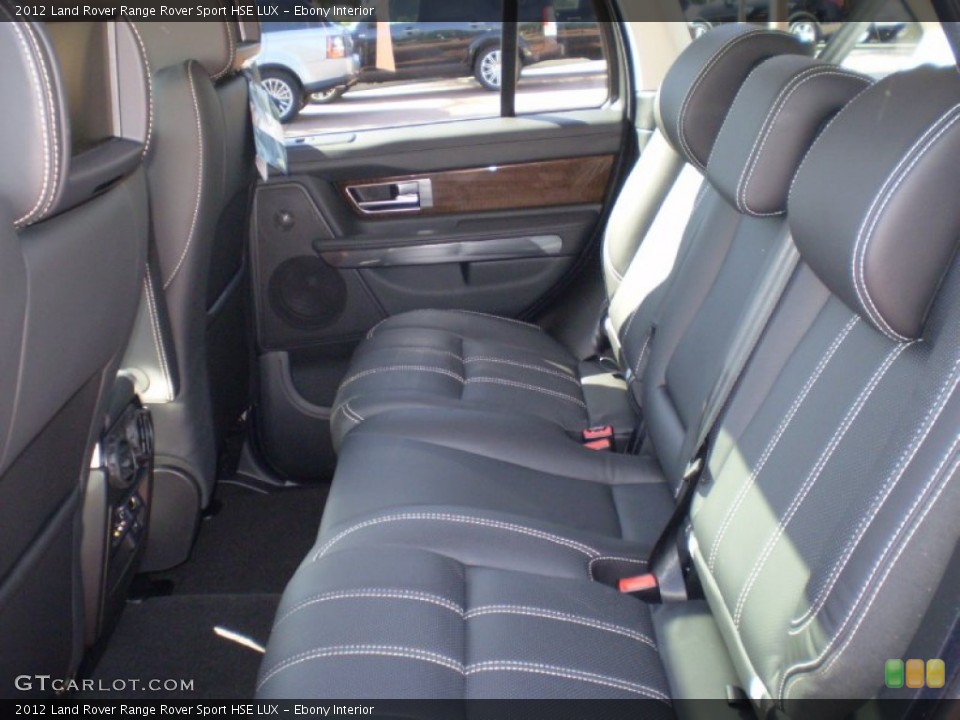 Ebony Interior Photo for the 2012 Land Rover Range Rover Sport HSE LUX #55979845