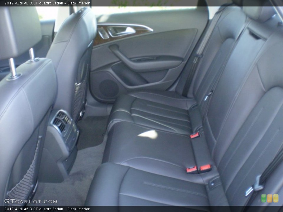 Black Interior Photo for the 2012 Audi A6 3.0T quattro Sedan #55980178
