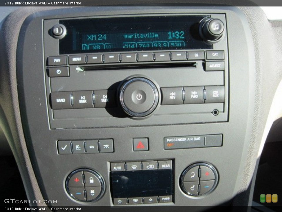 Cashmere Interior Controls for the 2012 Buick Enclave AWD #55983052