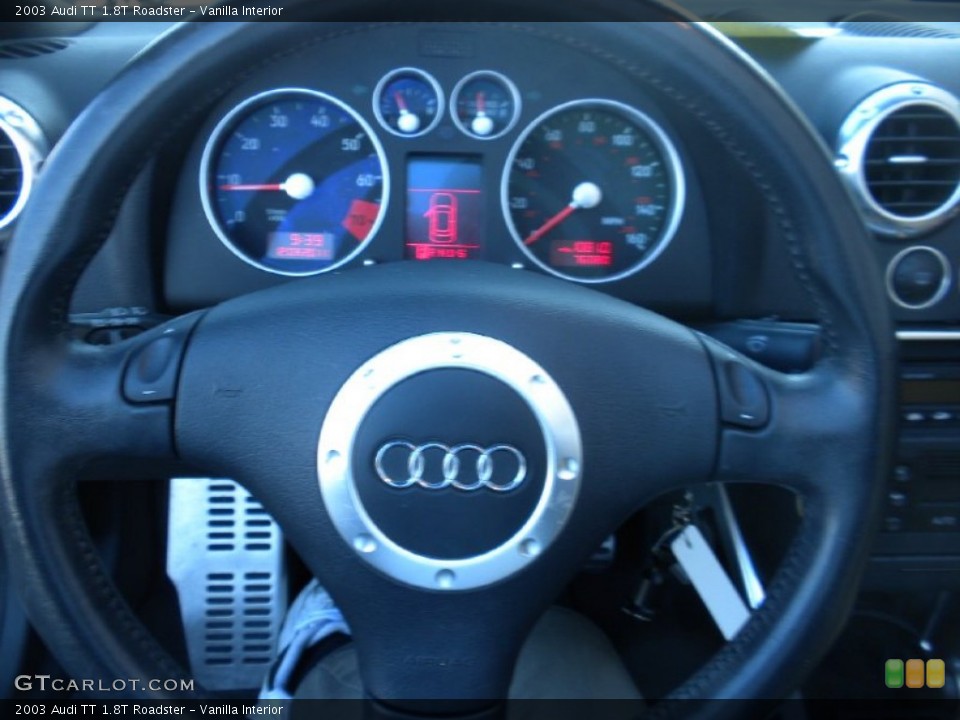 Vanilla Interior Steering Wheel for the 2003 Audi TT 1.8T Roadster #55984051