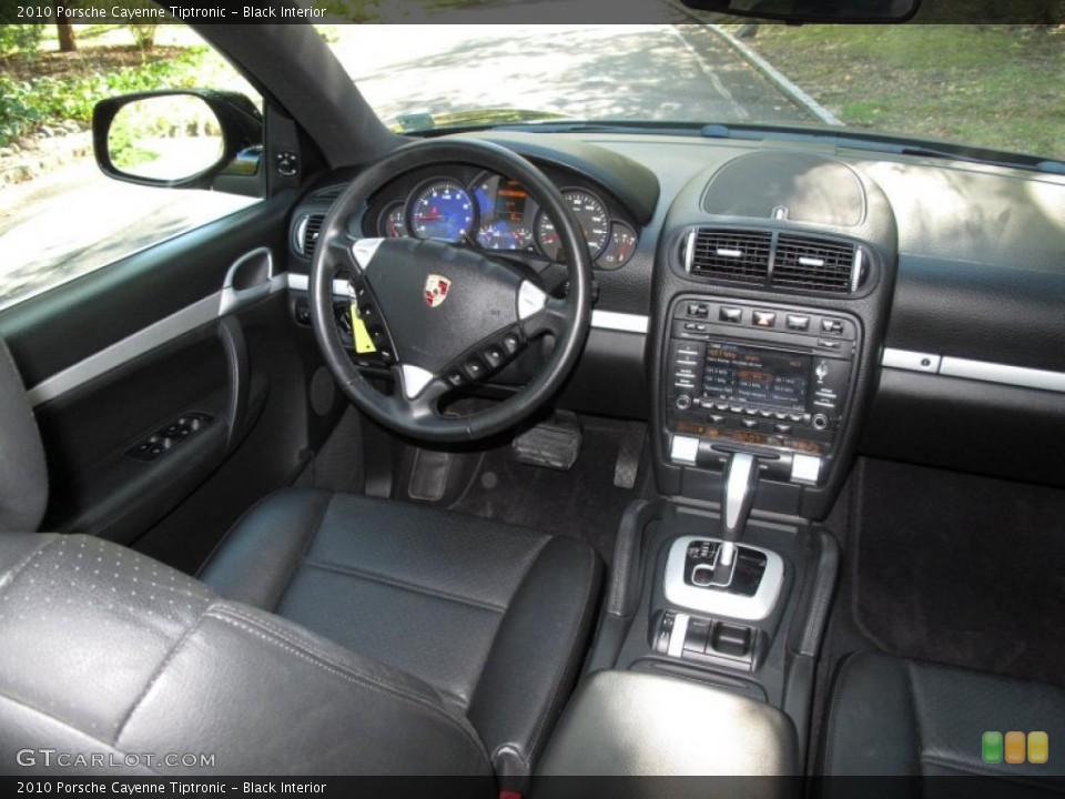 Black Interior Dashboard for the 2010 Porsche Cayenne Tiptronic #55984561