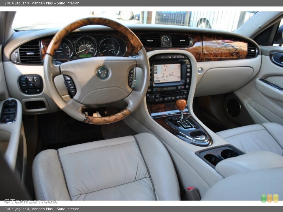 Sand Interior Prime Interior for the 2004 Jaguar XJ Vanden Plas #55986568