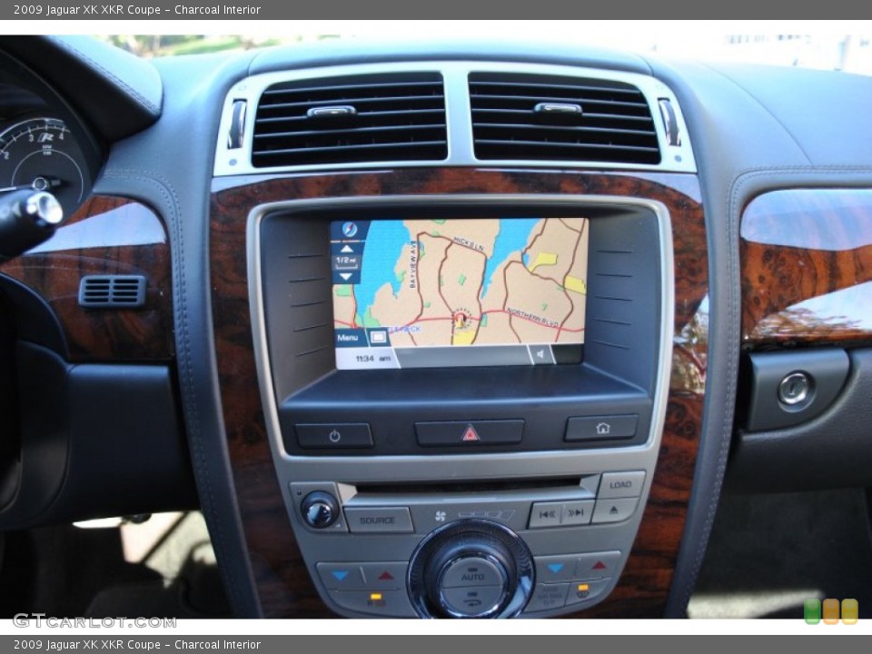Charcoal Interior Navigation for the 2009 Jaguar XK XKR Coupe #55986744
