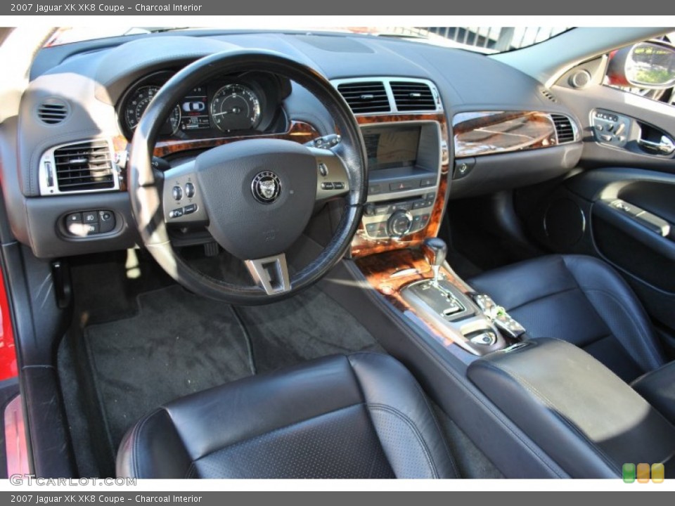 Charcoal Interior Photo for the 2007 Jaguar XK XK8 Coupe #55987178