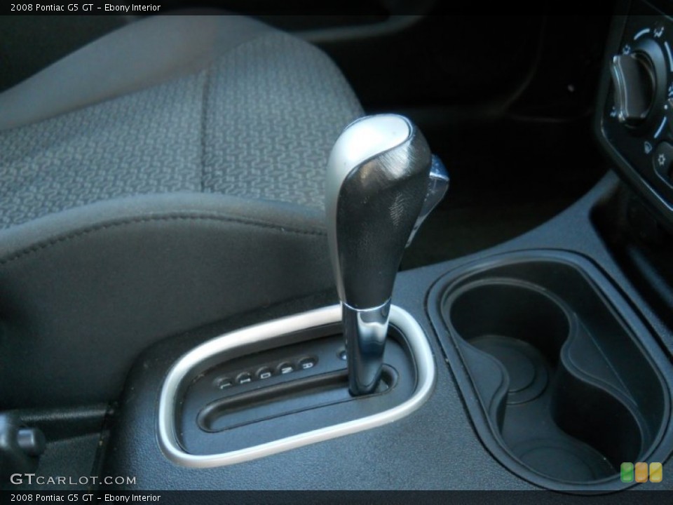 Ebony Interior Transmission for the 2008 Pontiac G5 GT #55989037