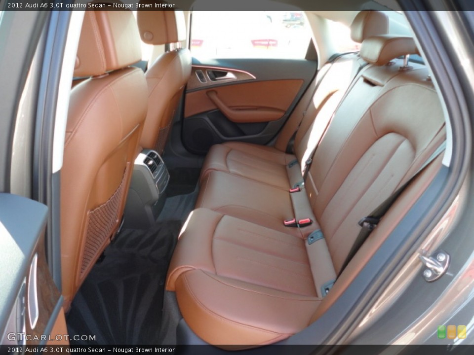 Nougat Brown Interior Photo for the 2012 Audi A6 3.0T quattro Sedan #55990123