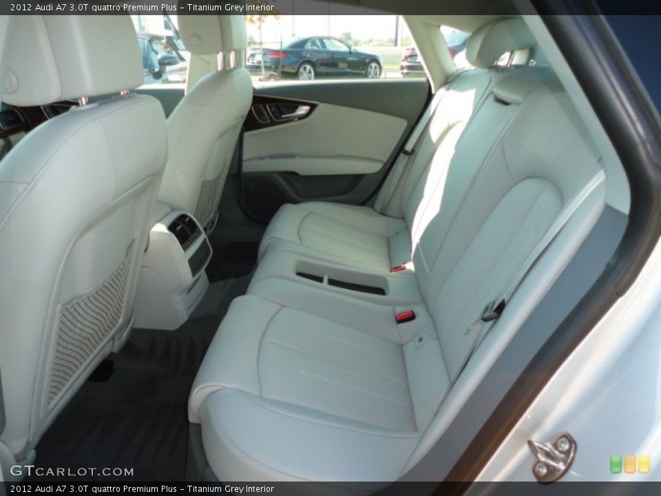 Titanium Grey Interior Photo for the 2012 Audi A7 3.0T quattro Premium Plus #55990195