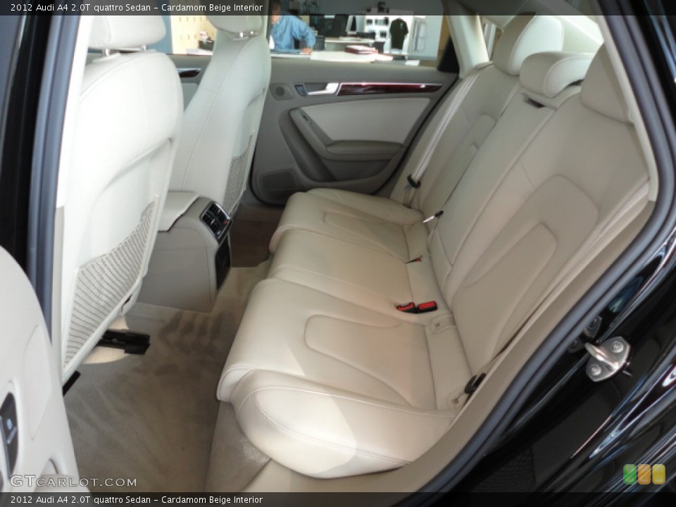 Cardamom Beige Interior Photo for the 2012 Audi A4 2.0T quattro Sedan #55990336