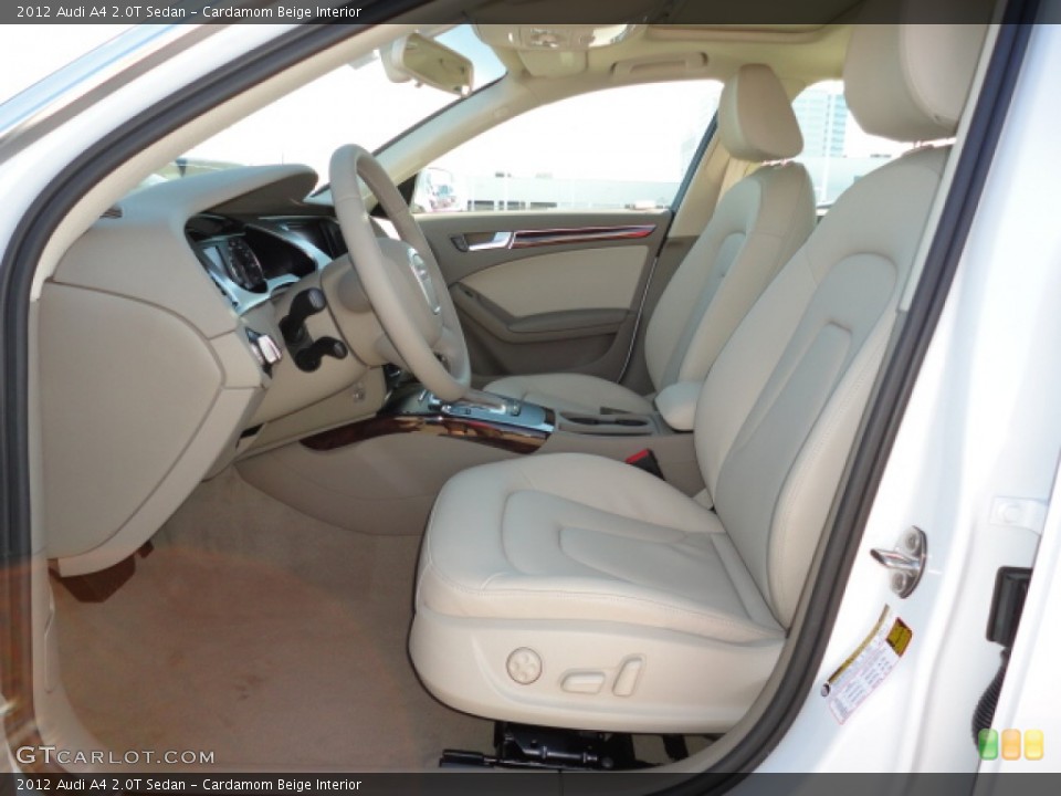 Cardamom Beige Interior Photo for the 2012 Audi A4 2.0T Sedan #55990408