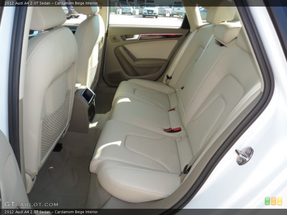 Cardamom Beige Interior Photo for the 2012 Audi A4 2.0T Sedan #55990417