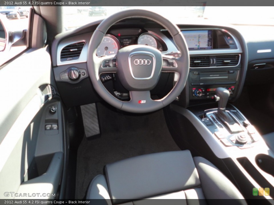 Black Interior Dashboard for the 2012 Audi S5 4.2 FSI quattro Coupe #55990753