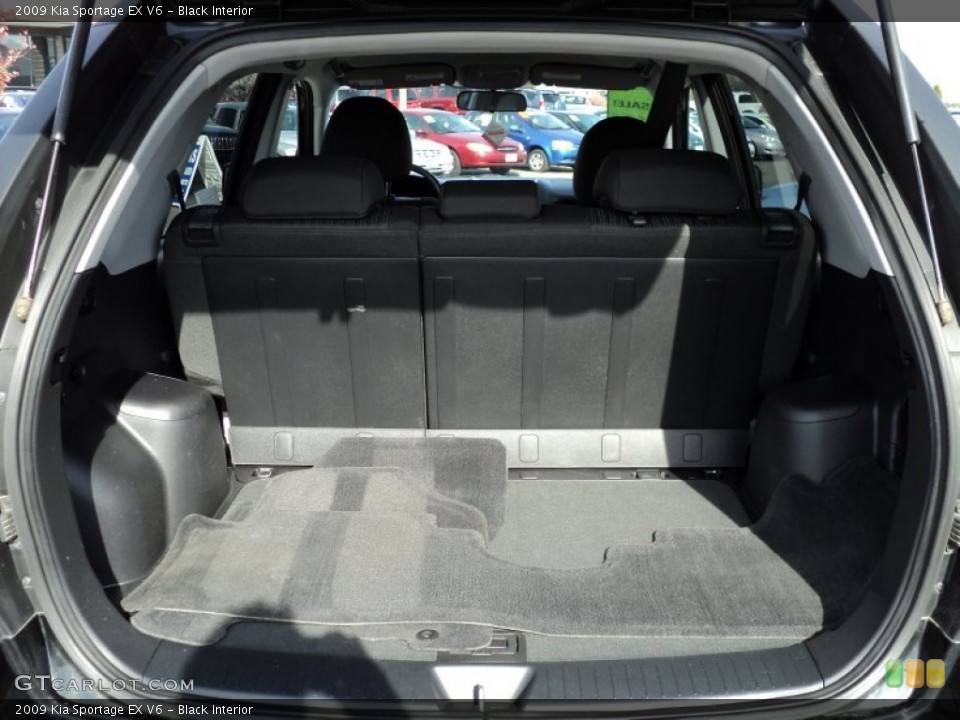 Black Interior Trunk for the 2009 Kia Sportage EX V6 #55991165
