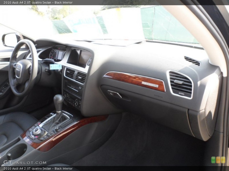 Black Interior Dashboard for the 2010 Audi A4 2.0T quattro Sedan #55995835