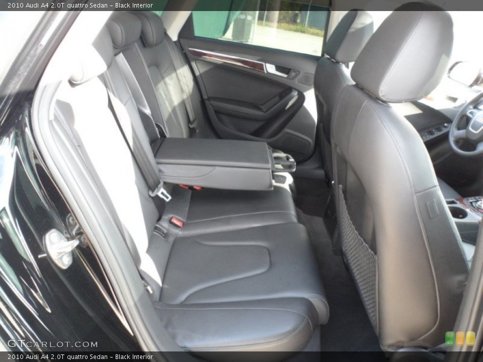 Black Interior Photo for the 2010 Audi A4 2.0T quattro Sedan #55995850