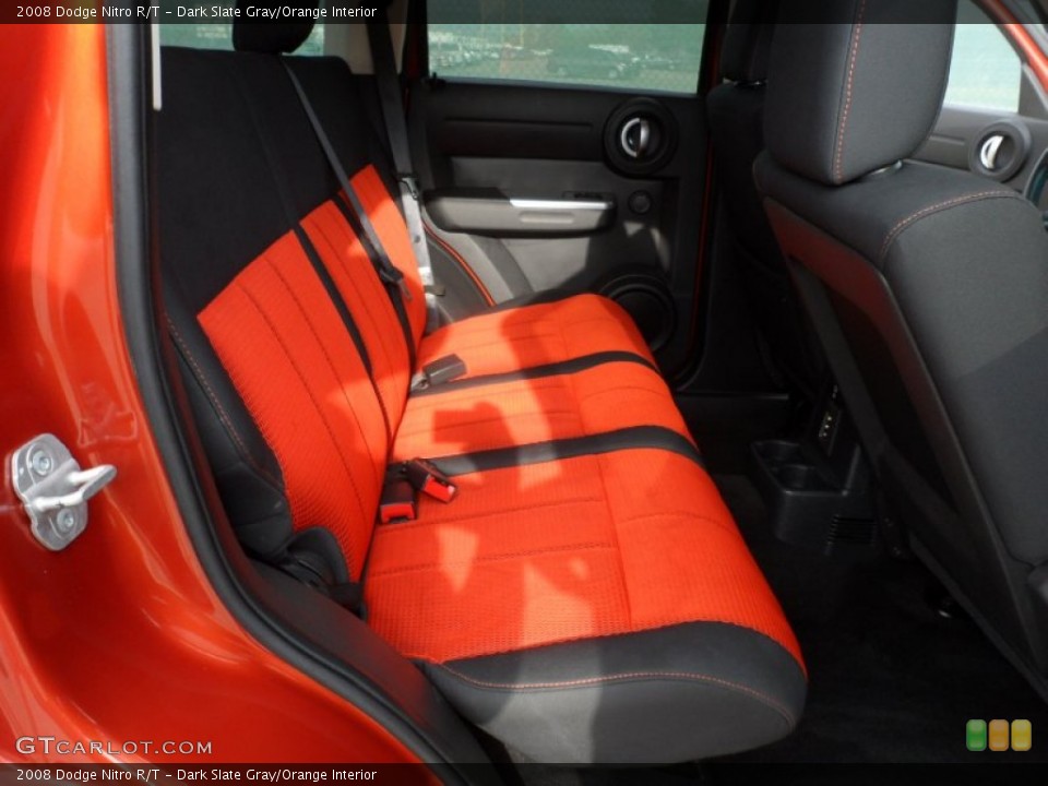 Dark Slate Gray/Orange Interior Photo for the 2008 Dodge Nitro R/T #55996581
