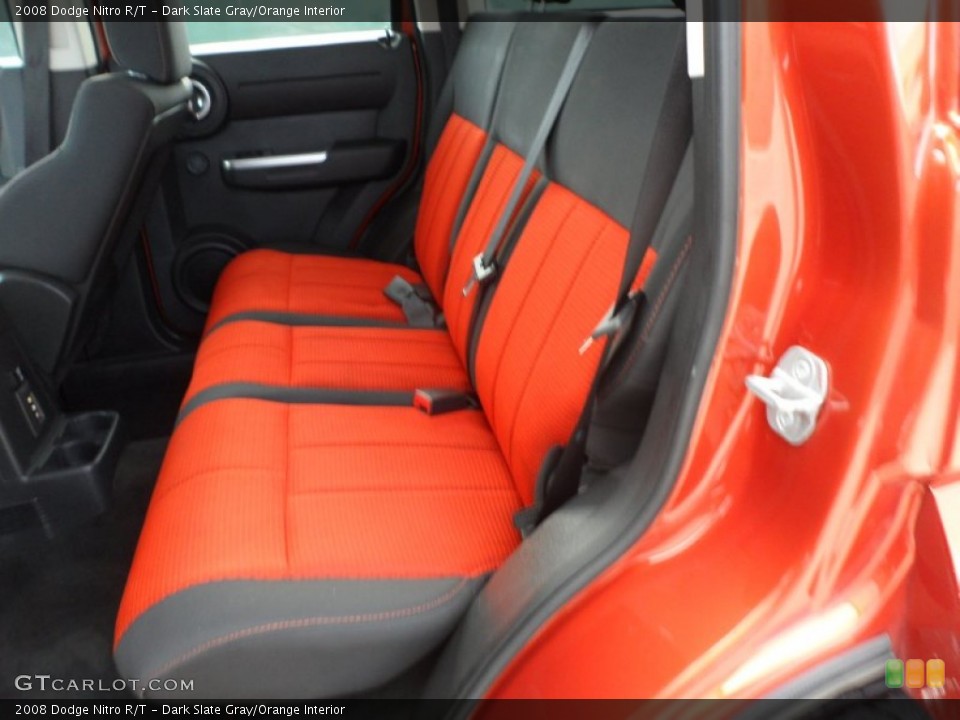 Dark Slate Gray/Orange Interior Photo for the 2008 Dodge Nitro R/T #55996615