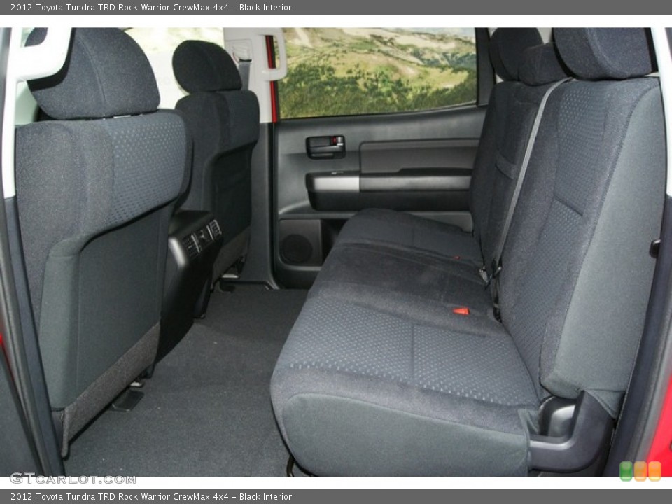Black Interior Photo for the 2012 Toyota Tundra TRD Rock Warrior CrewMax 4x4 #55996658
