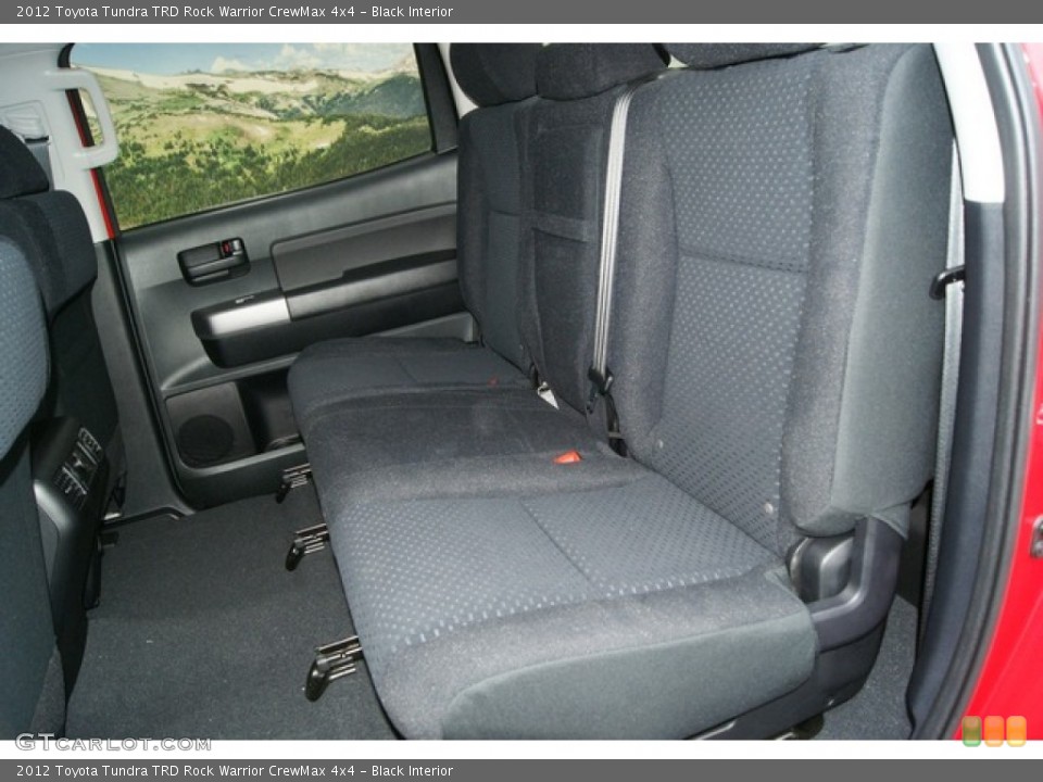 Black Interior Photo for the 2012 Toyota Tundra TRD Rock Warrior CrewMax 4x4 #55996668