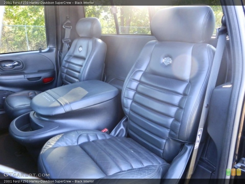 Black 2001 Ford F150 Interiors