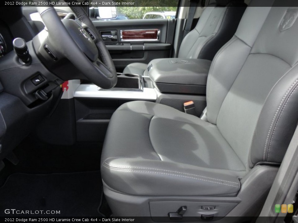 Dark Slate Interior Photo for the 2012 Dodge Ram 2500 HD Laramie Crew Cab 4x4 #55997837
