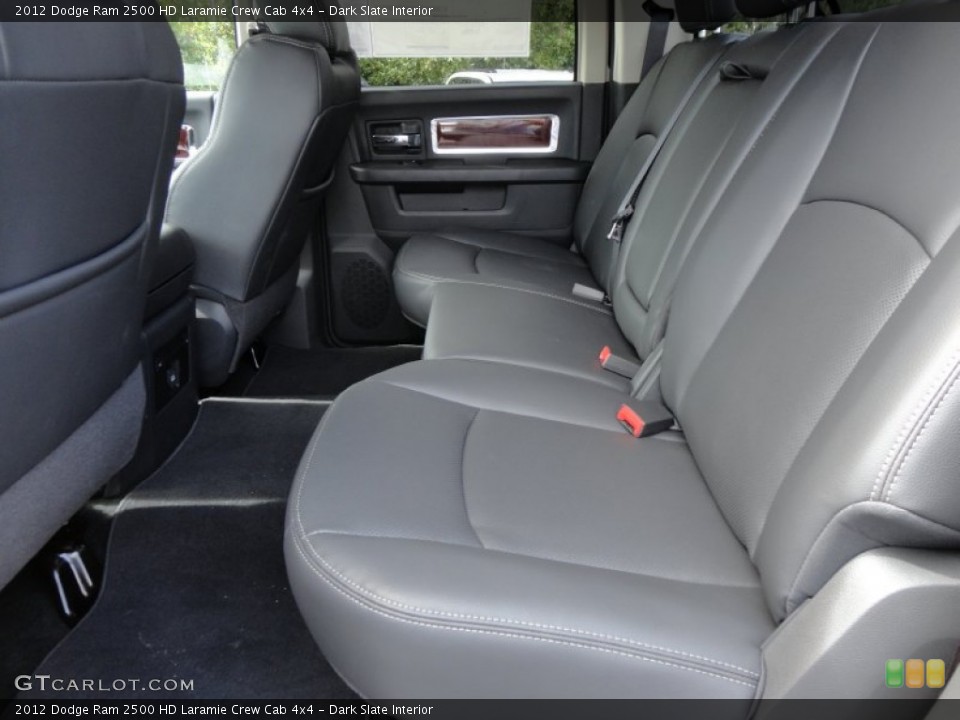 Dark Slate Interior Photo for the 2012 Dodge Ram 2500 HD Laramie Crew Cab 4x4 #55997843