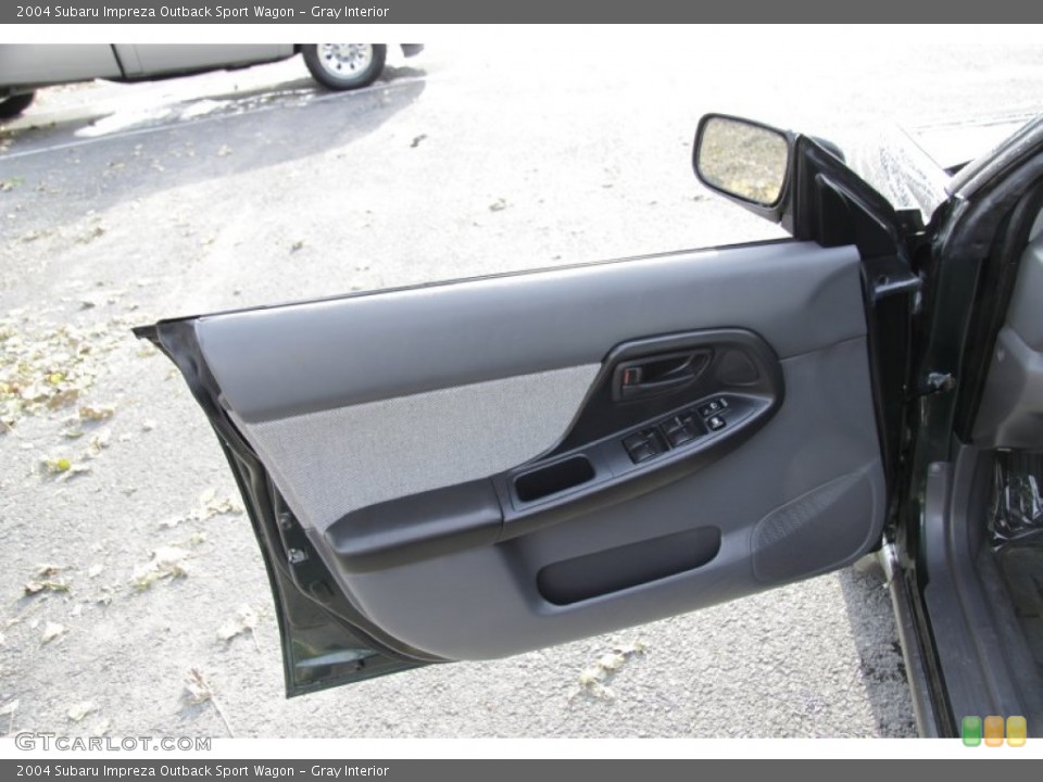 Gray Interior Door Panel for the 2004 Subaru Impreza Outback Sport Wagon #55998450