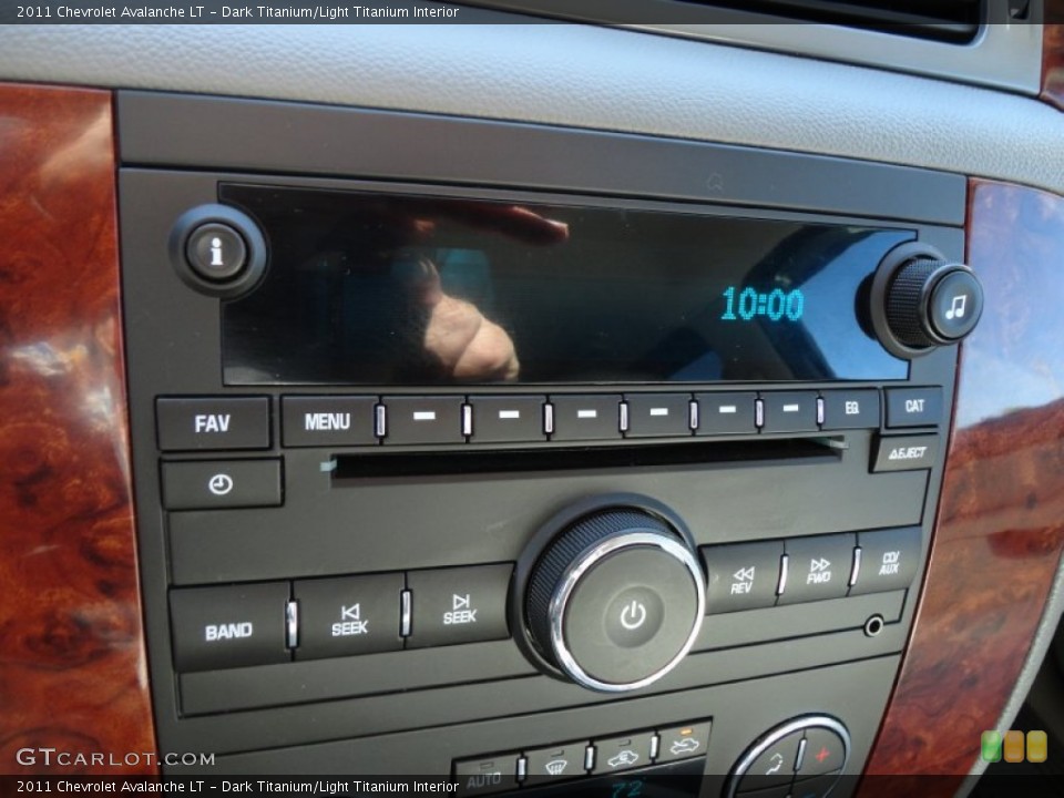 Dark Titanium/Light Titanium Interior Audio System for the 2011 Chevrolet Avalanche LT #55999162