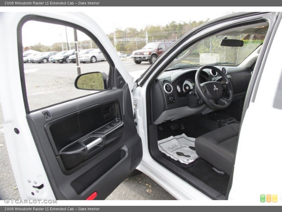 Slate Interior Door Panel for the 2008 Mitsubishi Raider LS Extended Cab #55999177