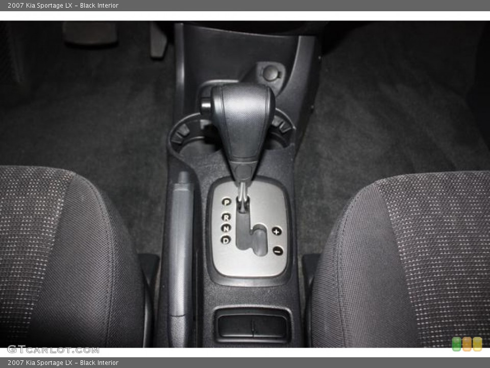 Black Interior Transmission for the 2007 Kia Sportage LX #55999708