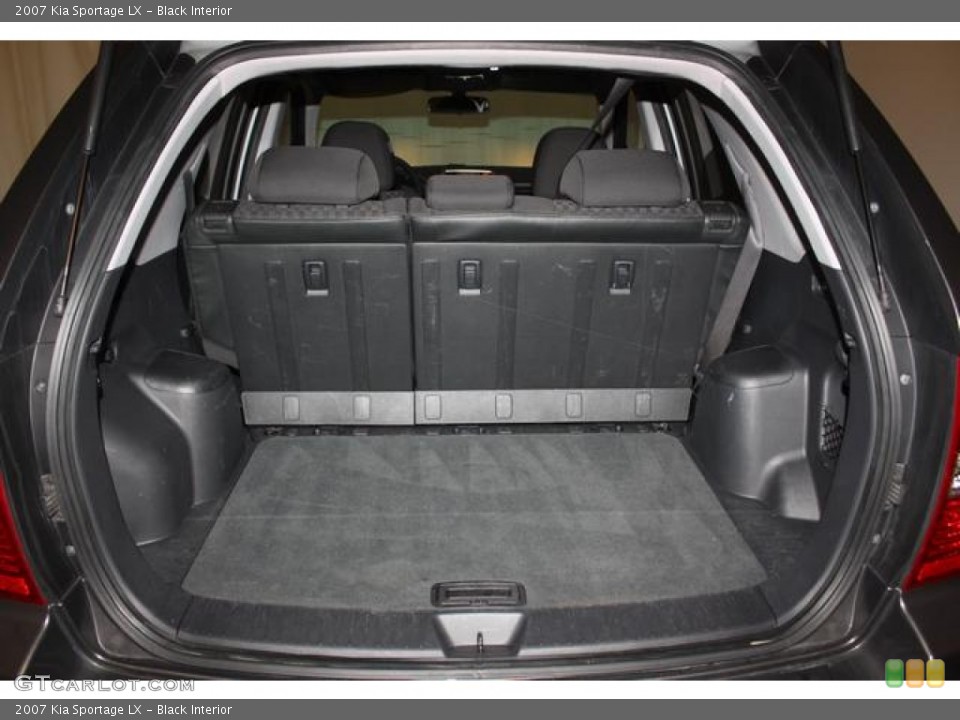 Black Interior Trunk for the 2007 Kia Sportage LX #55999747
