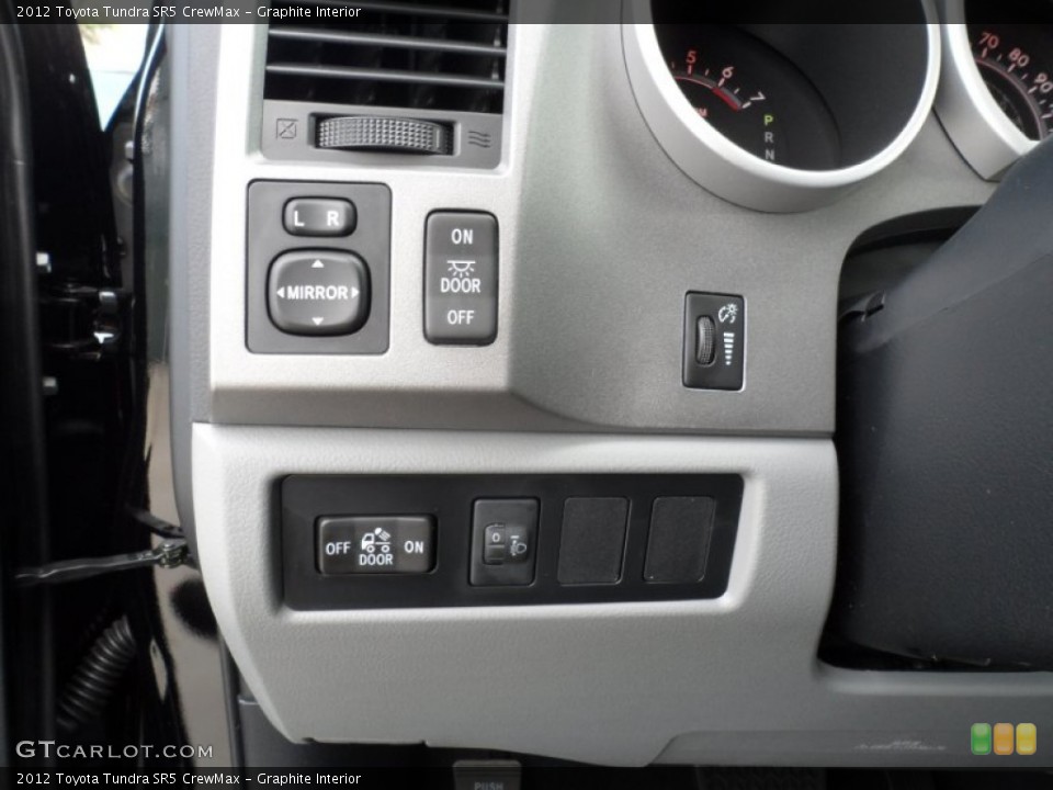 Graphite Interior Controls for the 2012 Toyota Tundra SR5 CrewMax #55999870