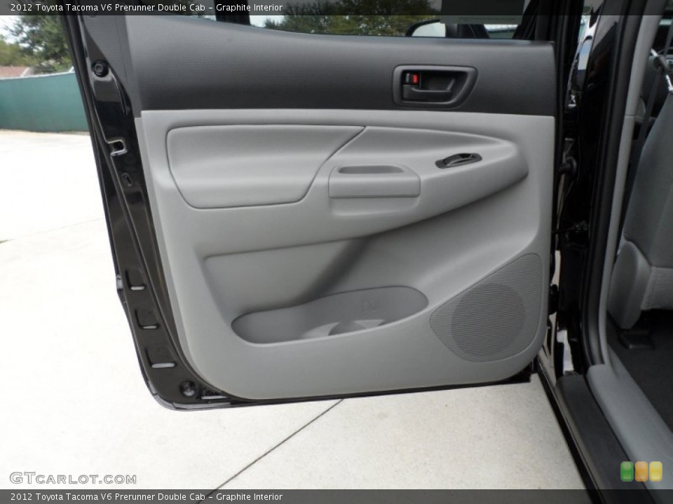 Graphite Interior Door Panel for the 2012 Toyota Tacoma V6 Prerunner Double Cab #56000343