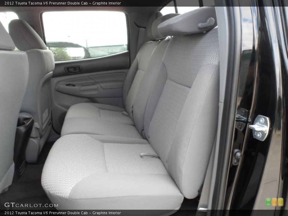 Graphite Interior Photo for the 2012 Toyota Tacoma V6 Prerunner Double Cab #56000353