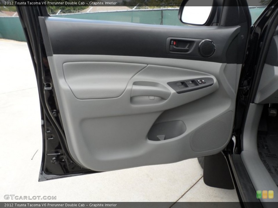 Graphite Interior Door Panel for the 2012 Toyota Tacoma V6 Prerunner Double Cab #56000362