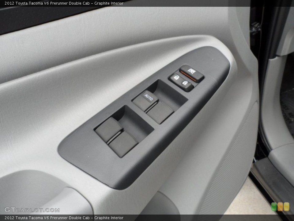 Graphite Interior Controls for the 2012 Toyota Tacoma V6 Prerunner Double Cab #56000371