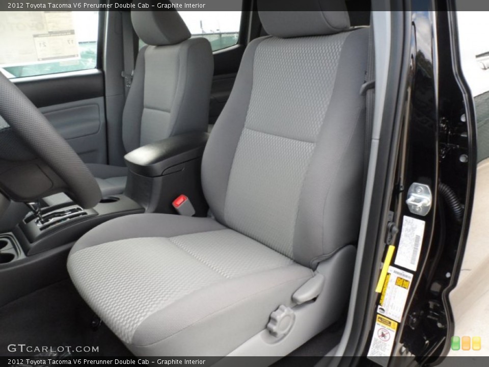 Graphite Interior Photo for the 2012 Toyota Tacoma V6 Prerunner Double Cab #56000380