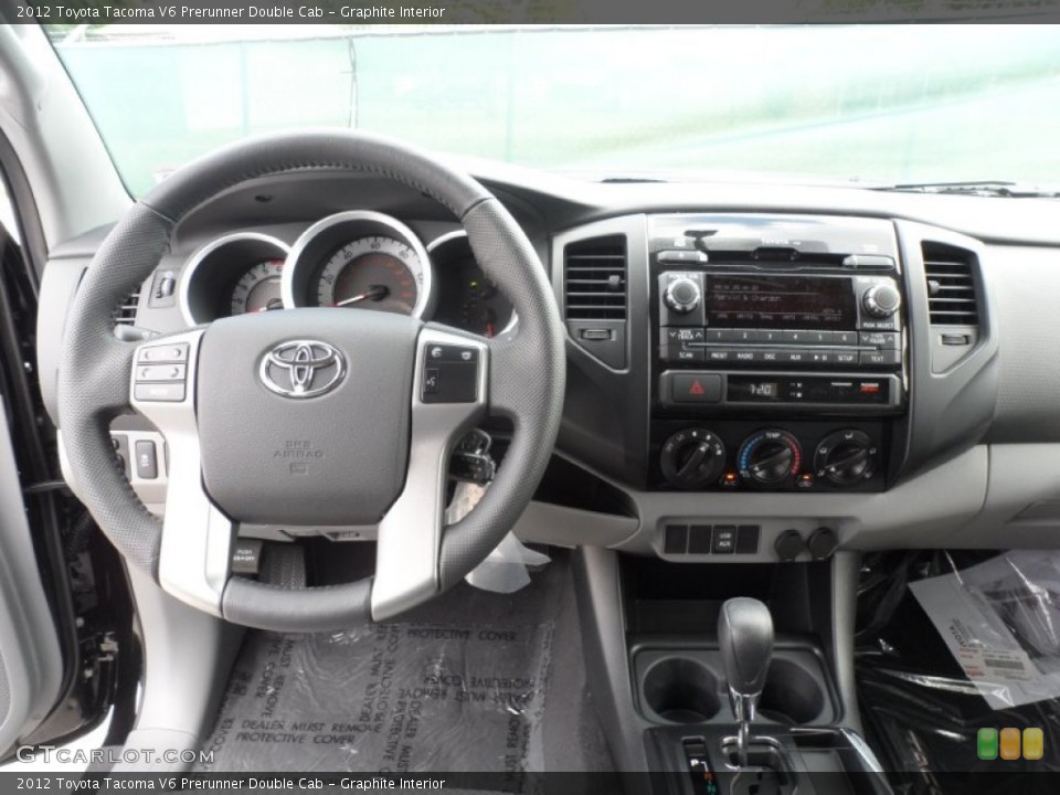 Graphite Interior Dashboard for the 2012 Toyota Tacoma V6 Prerunner Double Cab #56000395