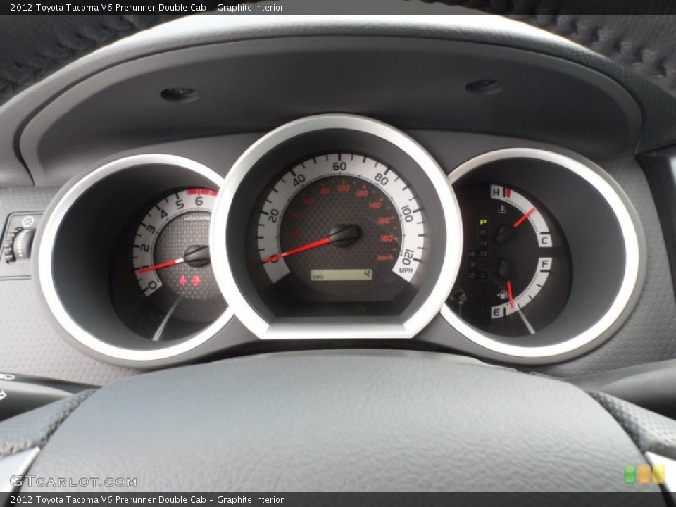 Graphite Interior Gauges for the 2012 Toyota Tacoma V6 Prerunner Double Cab #56000446
