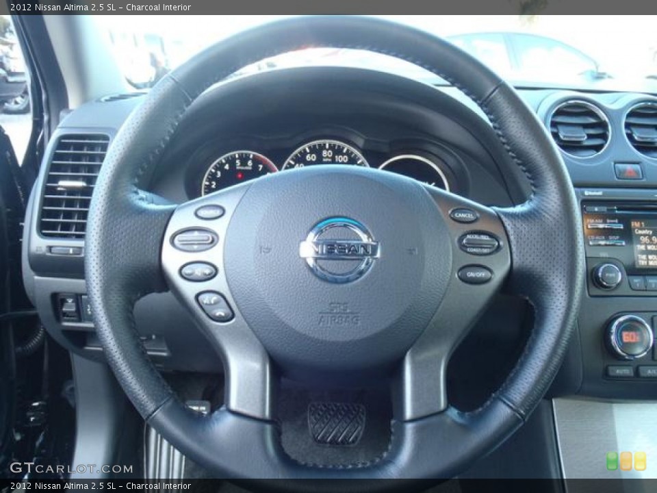 Charcoal Interior Steering Wheel for the 2012 Nissan Altima 2.5 SL #56001475