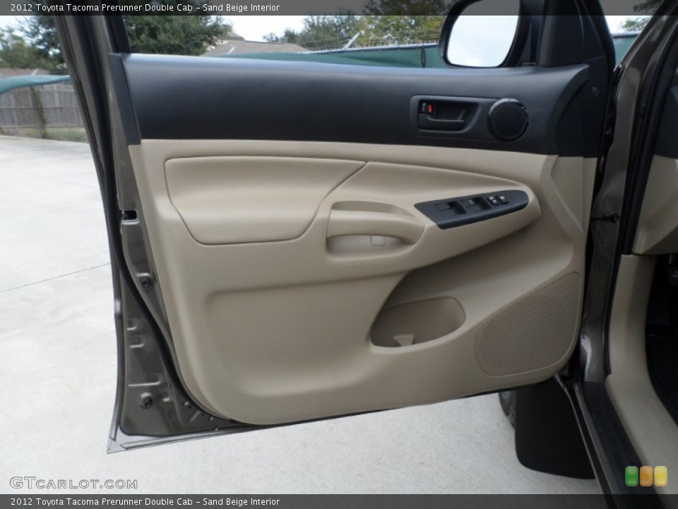 Sand Beige Interior Door Panel for the 2012 Toyota Tacoma Prerunner Double Cab #56001589
