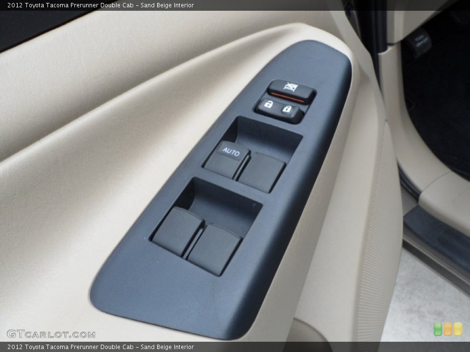 Sand Beige Interior Controls for the 2012 Toyota Tacoma Prerunner Double Cab #56001598