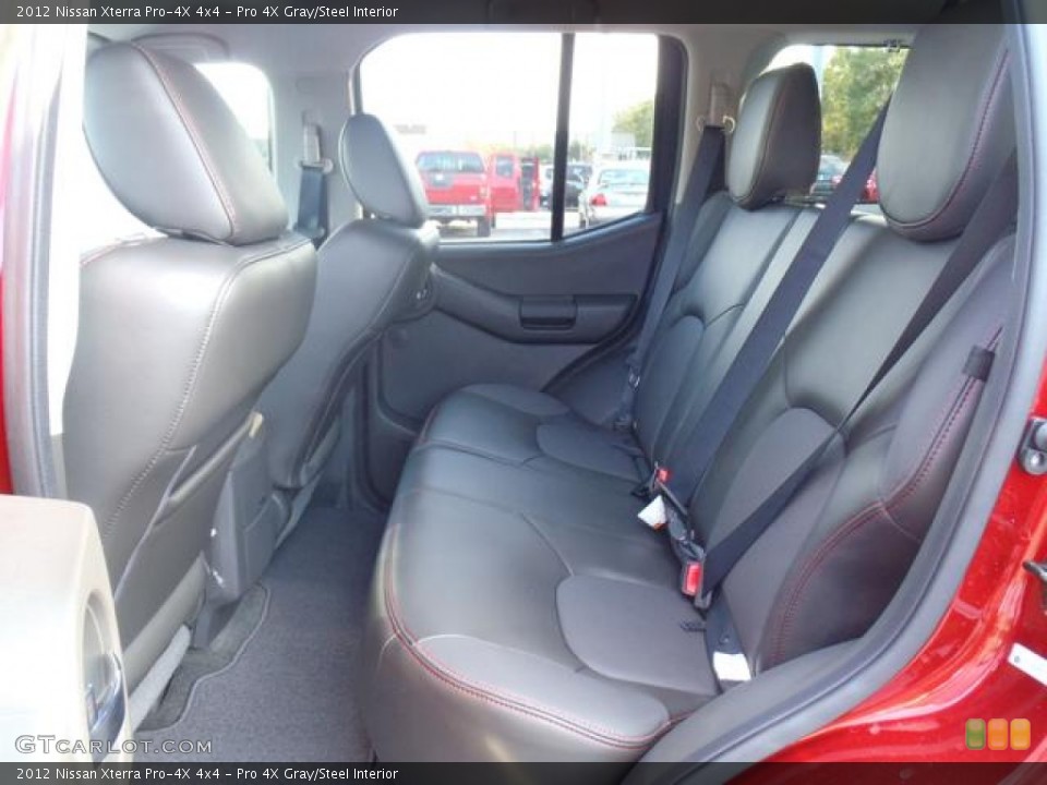 Pro 4X Gray/Steel Interior Photo for the 2012 Nissan Xterra Pro-4X 4x4 #56001754